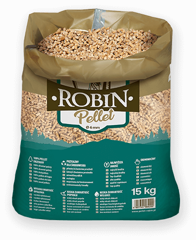 worek pelletu opałowego Robin do kupienia w Luboniu lub sklepie internetowym